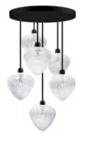 Lámpara colgante moderna ELA05Crystal