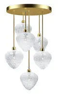 Lámpara colgante moderna ELA05Crystal