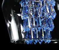 Lámpara colgante de diseño L-FOR-01Ni 6006