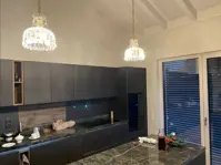 Lámpara de cristal colgante L297CLN
