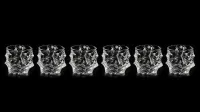 Juego de 6 vasos de ron BG07170