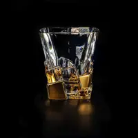 Set de whisky de cristal BG26107ZLATO-S