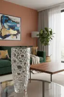 Jarrón de cristal alto BG92070