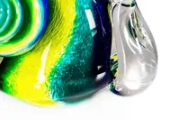 Figura de cristal - caracol JA/SNM/MOZE