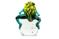 Figura de cristal - rana JA/ZA/ZE