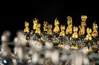 Ajedrez de cristal Royal031