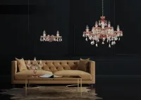 Lámpara de mesa de cristal ES601317