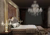 Lámpara de cristal para el dormitorio EL6611819