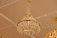 Lámpara de cristal colgante EL700105
