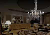 Lámpara de mesa de cristal ES184102ZL