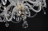Lámpara de araña de cristal EL108601PB - detalle