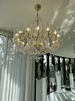 Lámpara de araña de cristal de lujo EL1381601AB3TPB