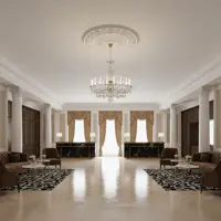 Lámpara de araña de cristal EL1382001PB