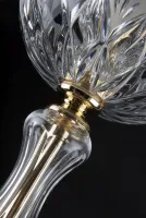 Lámpara de araña de cristal tallada EL2032502MAT - detalle
