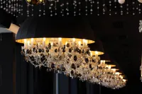 Lámpara de araña de cristal EL2268+404AC