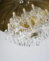 Lámpara de araña de cristal EL2268+404AC
