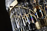  Lámpara de mesa de cristal ES684103