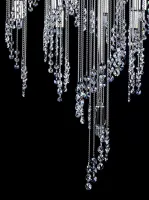 Lámpara de cristal de espiral L435CLN