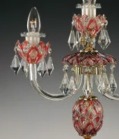 Lámpara de mesa de cristal ES601317