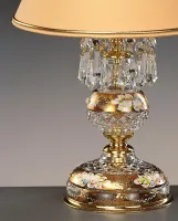 Lámpara de mesa de cristal ES651103