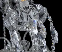 Lámpara de araña de cristal EL104802PB - detalle
