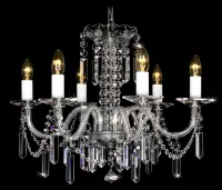 Lámpara de cristal LB40500624P100S - plateada