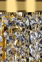 Aplique de cristal con adornos N196CLN
