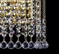Aplique de cristal con adornos N196CLN