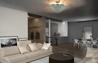 Lámpara de techo estilo cesta TX355000106