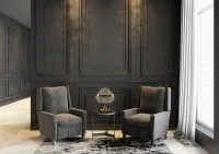 Lámpara de mesa de cristal S201CLN