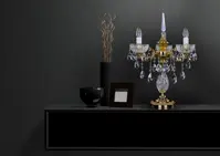 Lámpara de mesa de latón S310CLN