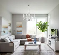 Lámpara de araña de cristal lisa EL430800 Lámpara de araña de cristal lisa EL430800