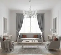 Lámpara de araña de cristal lisa EL430800 Lámpara de araña de cristal lisa EL430800