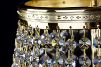 Lámpara de mesa de cristal S236CE