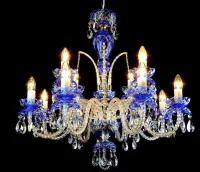 Lámpara de cristal azul LW102122100color 