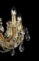 Lámpara de cristal doradaLLCH10-COATED-CRYSTAL-D -detalle