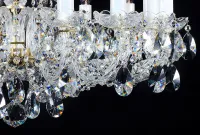 Lámpara de araña de cristal LB4004161HK669SW