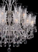 Lámpara de araña de lujo LLCH18CRISTAL DT - detalle