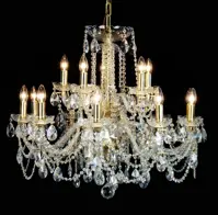 Lámpara de araña de cristal AL027K