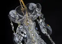 Lámpara de araña de cristal EL107501PB