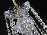 Lámpara de araña de cristal EL137802PB - detalle