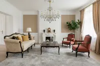 Lámpara de araña de cristal LLCH06AG