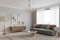 Lámpara de araña de cristal LLCH06AG