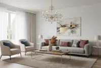 Lámpara de araña de cristal LLCH06AG