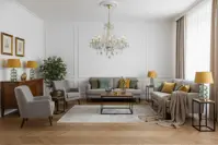 Lámpara de araña de cristal LLCH08DG