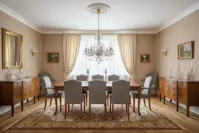 Lámpara de araña de cristal LLCH08DG