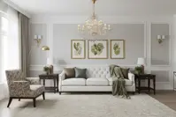 Lámpara de araña de cristal LLCH12AG