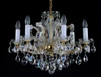 Lámpara de cristal estilo María Teresa L422CLN