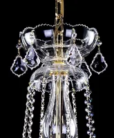 Lámpara de araña de cristal tallada L16043CE  - detalle