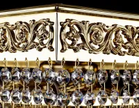 Lámpara de techo cuadrada L16265CE - detalle